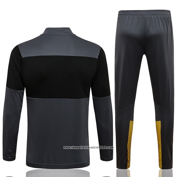 Tuta da Track Giacca Borussia Dortmund 2021 2022 Grigio